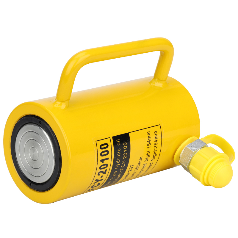 FCY Series Long Type 20T Solid Ram Hydraulic Cylinder