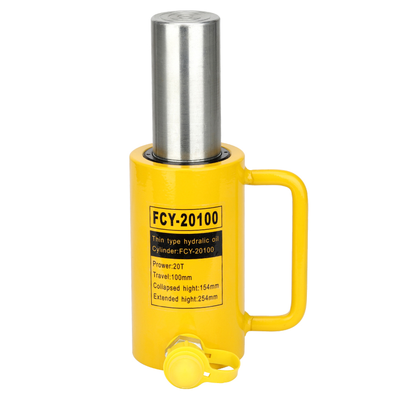 FCY Series Long Type 20T Solid Ram Hydraulic Cylinder